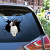 Rabbit Crack Head Decal Happy Decal Stickers Teacher Gifts