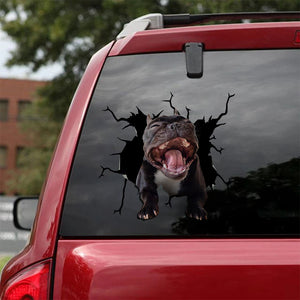 [sk1633-snf-lad]-french-bulldog-crack-car-sticker-dogs-lover