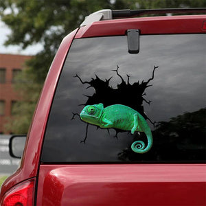 [sk1659-snf-tnt]-lizard-crack-sticker-animals-lover