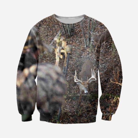 3D All Over Printed Deer for Love Clothes