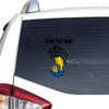 Stop The War Stand With Ukraine Essential Car Vinyl Decal Sticker