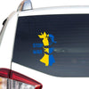 Stop War Ukraine Essential Car Vinyl Decal Sticker