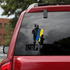 Stop War Ukraine Gift Car Vinyl Decal Sticker