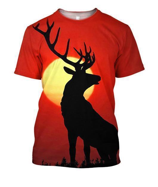 All Over Print Deer Sunset