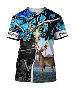 Beutiful deer hunting camo 3D all over printed shirts for man and women JJ221202 PL