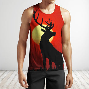 All Over Print Deer Sunset