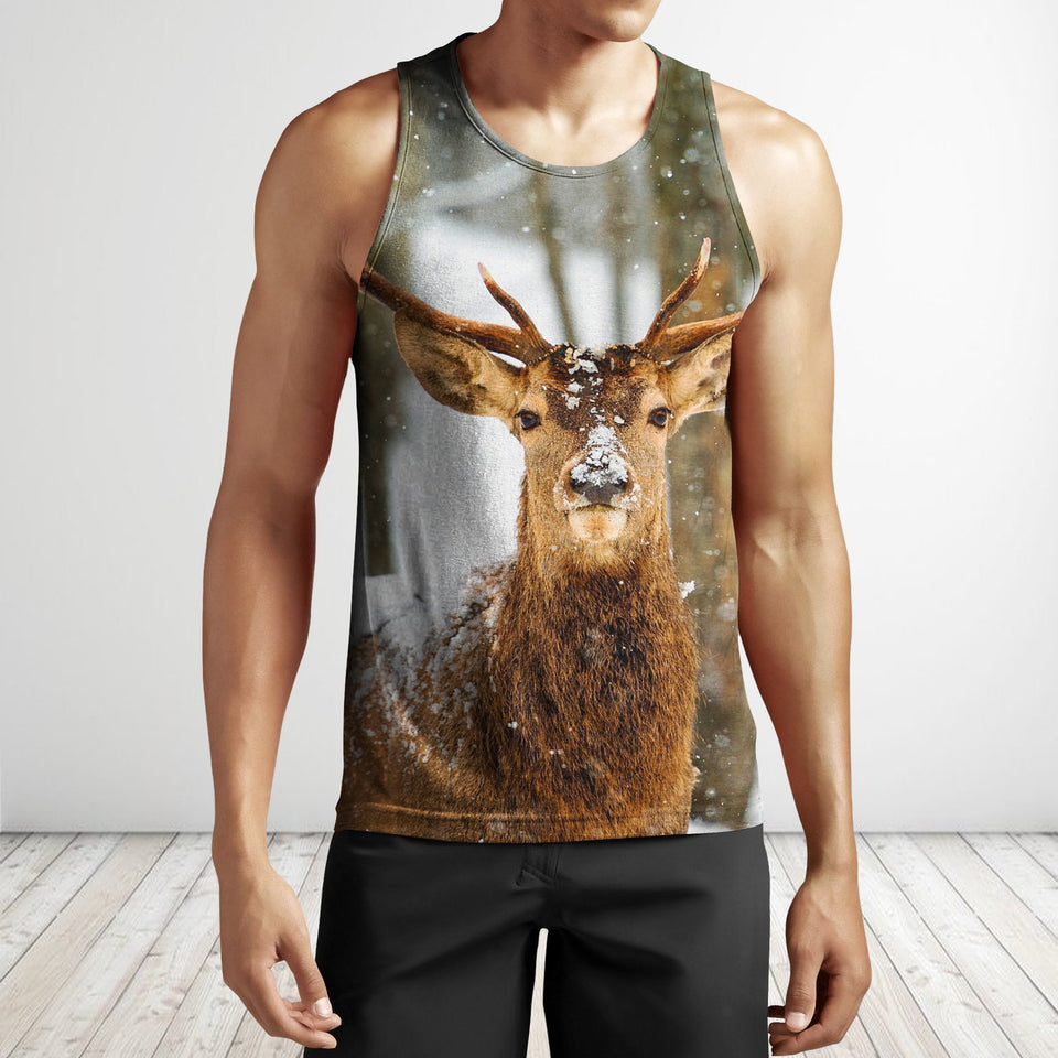 3D All Over Print Deer Winter Shirts