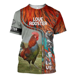 Premium Rooster 3D All Over Printed Unisex 23