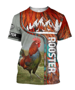 Premium Rooster 3D All Over Printed Unisex 33