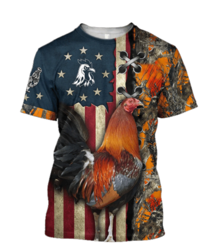 Premium Rooster 3D All Over Printed Unisex 24