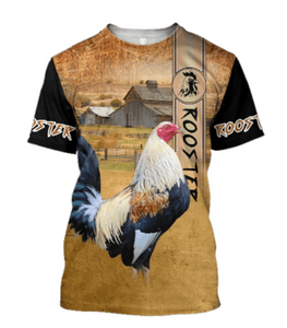 Premium Rooster 3D All Over Printed Unisex 35