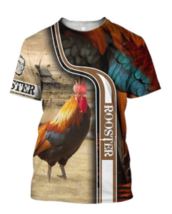 Premium Rooster 3D All Over Printed Unisex 25