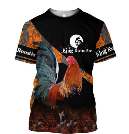 Rooster King Camo III All Over Printed 3