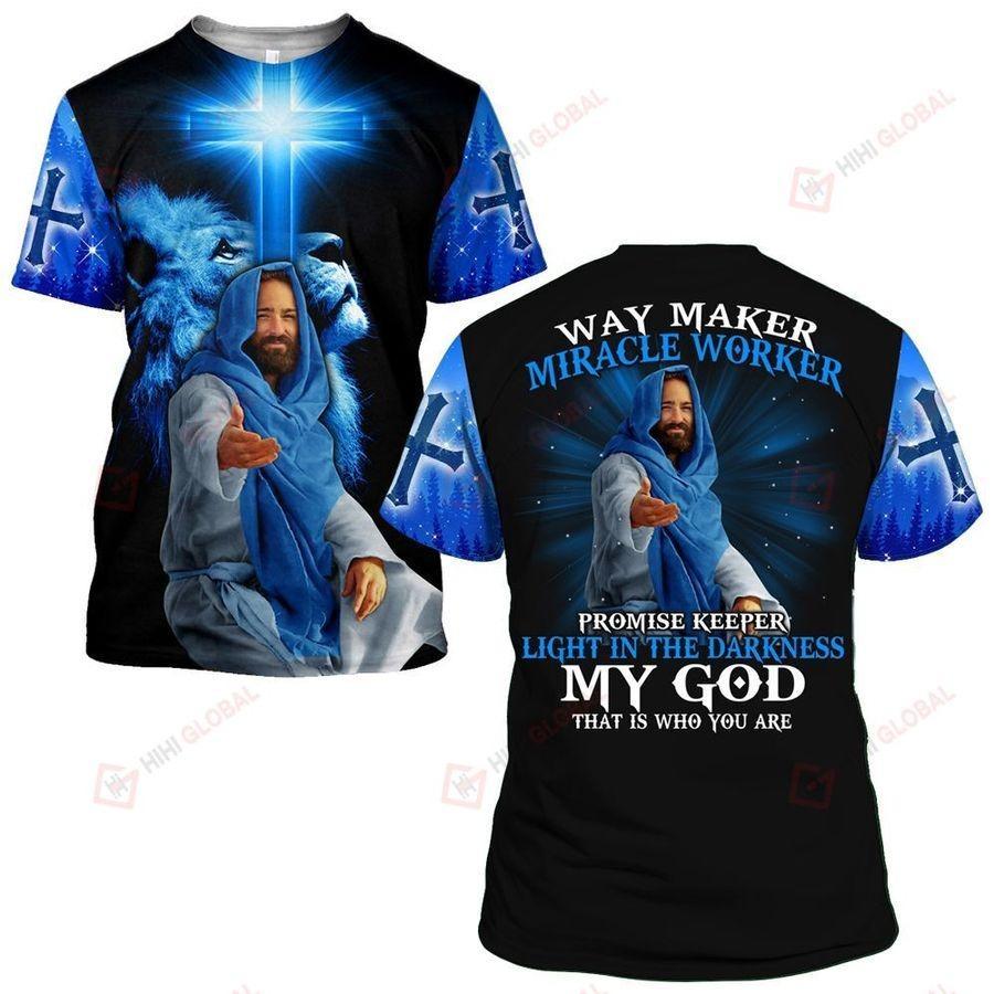 My God- Jesus 3D All Over Printed Shirts For Men and Women TA040209