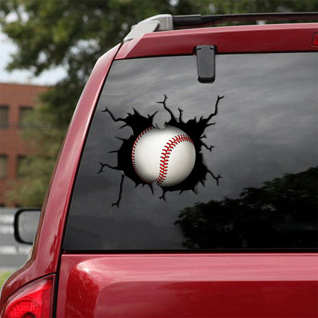 [th0917-snf-ptd]-baseball-car-sticker