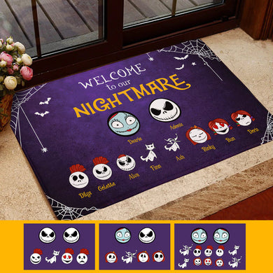 personalized-doormat-halloween-welcome-to-our-nightmare-decorate-the-house