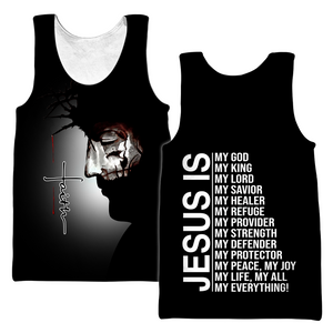 Jesus 3D All Over Printed Shirts For Men and Women Pi112012