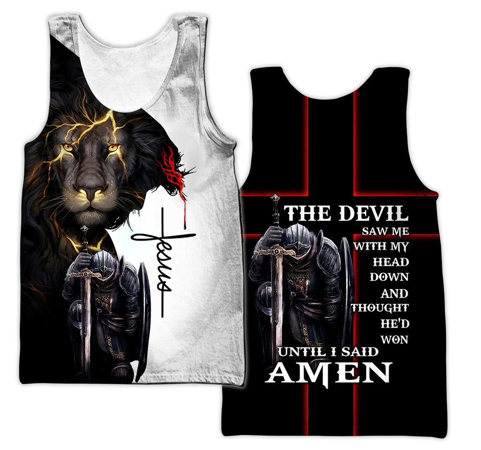 The Devil Saw Me With My Head Down 3D All Over Printed Shirts For Men and Women Pi250501S13