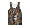 3D All Over Print Camo Deer Hunter Hoodie TN070806