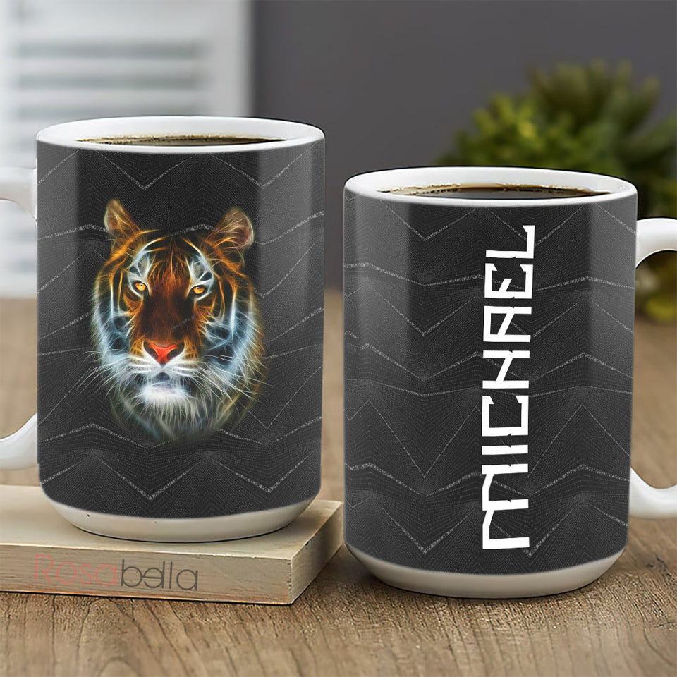 Custom Cups Tiger Mugs All Over Print HLZ2411034 | 15oz