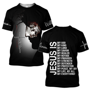 Jesus 3D All Over Printed Shirts For Men and Women Pi112012