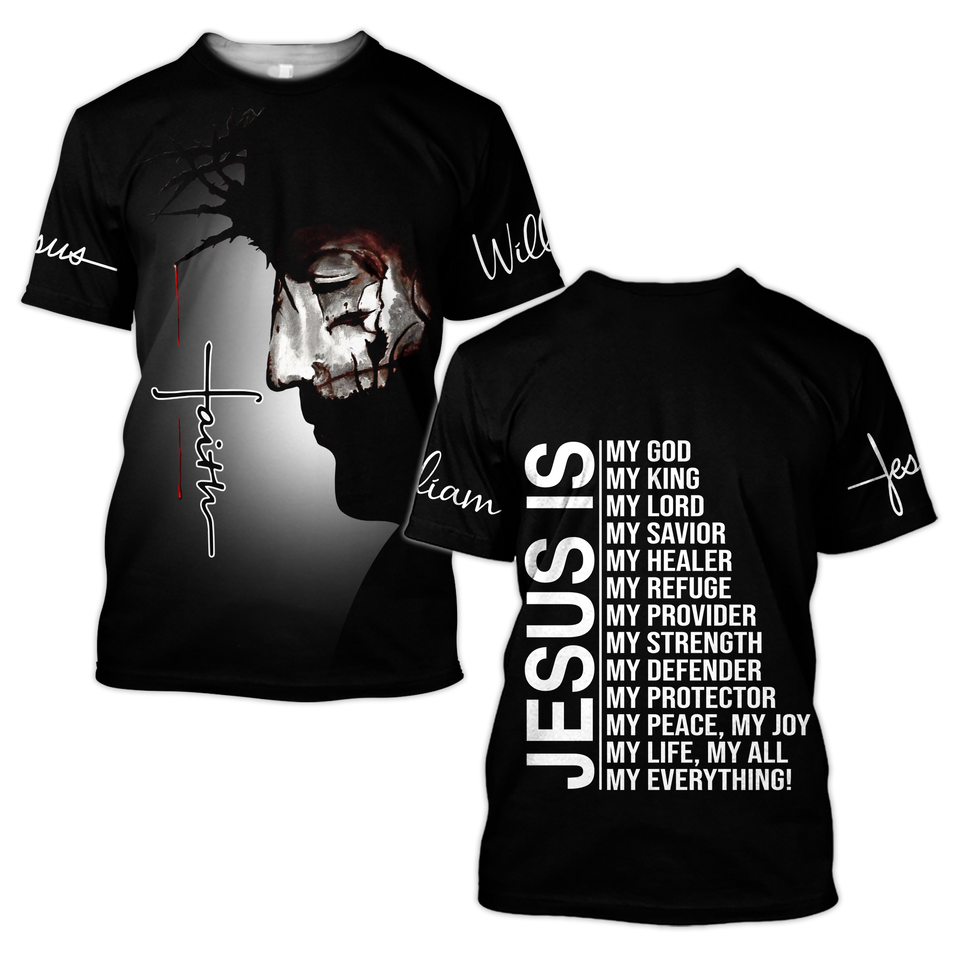 Jesus 3D All Over Printed Shirts For Men and Women Pi112012