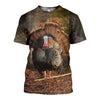 3D Printed Turkey Hoodie T-shirt DT09101990