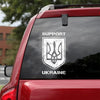 Ukraine Trident Support Ukraine I Stand With Ukraine Essential Car Vinyl Decal Sticker