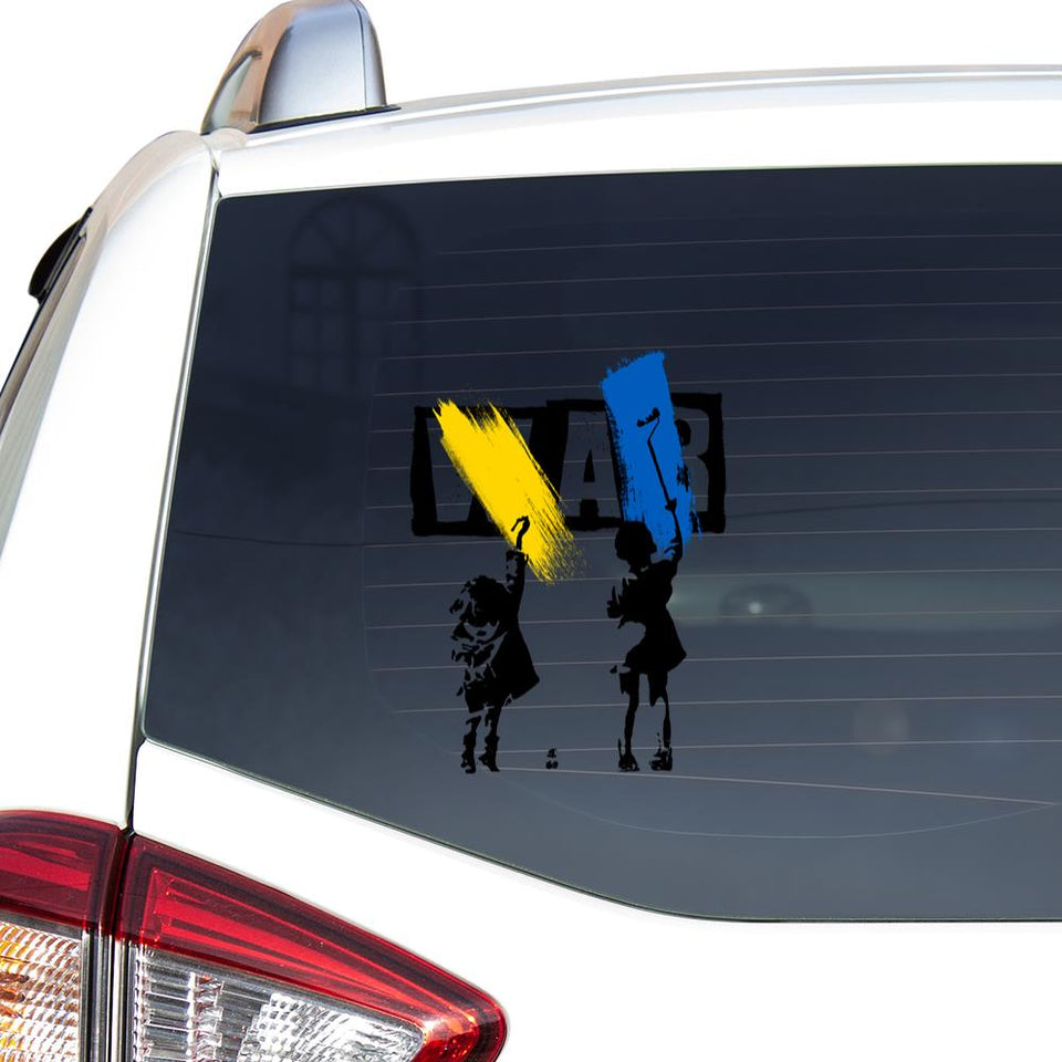 War Ukraine Car Vinyl Decal Sticker