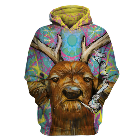 3D AOP Deer Funny Shirt