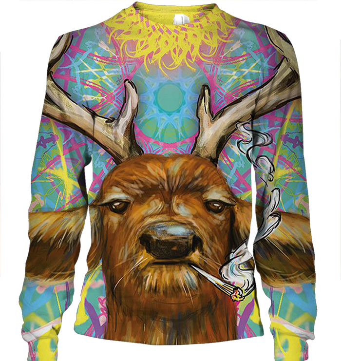 3D AOP Deer Funny Shirt