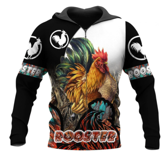 Premium Rooster 3D All Over Printed Unisex 27