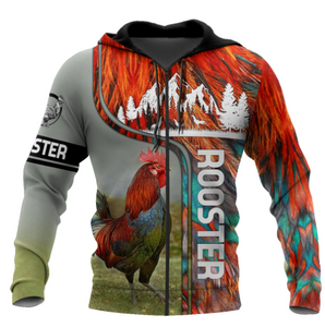 Premium Rooster 3D All Over Printed Unisex 33
