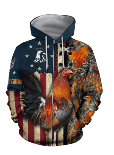 Premium Rooster 3D All Over Printed Unisex 24