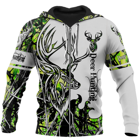 DEER HUNTING TOXIC CAMO 3D ALL OVER PRINTED SHIRTS FOR MEN AND WOMEN JJ051204 PL