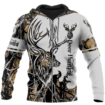 DEER HUNTING OUTSHINE CAMO 3D ALL OVER PRINTED SHIRTS FOR MEN AND WOMEN JJ051205 PL