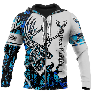 DEER HUNTING UNDERTOW CAMO 3D ALL OVER PRINTED SHIRTS FOR MEN AND WOMEN JJ051203 PL