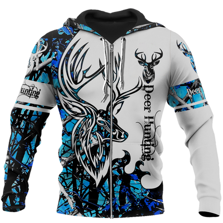 DEER HUNTING UNDERTOW CAMO 3D ALL OVER PRINTED SHIRTS FOR MEN AND WOMEN JJ051203 PL