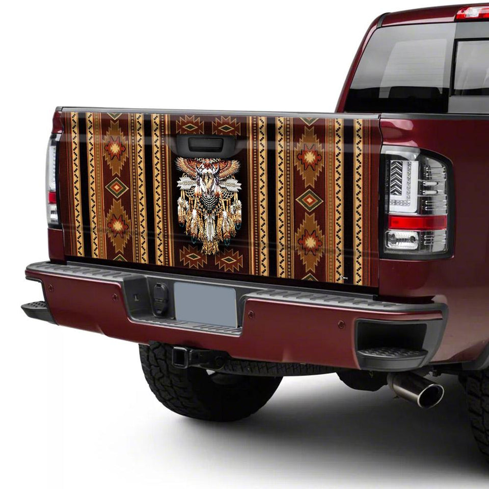 Native American truck Tailgate Decal Sticker Wrap Tailgate Wrap Decals For Trucks