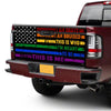 Lgbt Pride I Am Brave Bruised This Is Who Im Meant To Be This Is Truck Tailgate Decal Sticker Wrap Tailgate Wrap Decals For Trucks