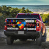 A Heart Of Autism Warrico truck Tailgate Decal Sticker Wrap Tailgate Wrap Decals For Trucks