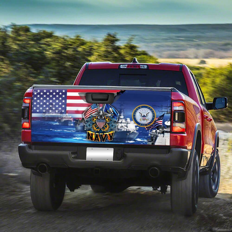 United States Natruck Tailgate Decal Sticker Wrap Tailgate Wrap Decals For Trucks