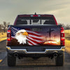 Patriotic Eagle And Jesus Cross Graphic truck Tailgate Decal Sticker Wrap Tailgate Wrap Decals For Trucks