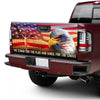 We Stand For The Flag And Kneel For The Cross truck Tailgate Decal Sticker Wrap Tailgate Wrap Decals For Trucks