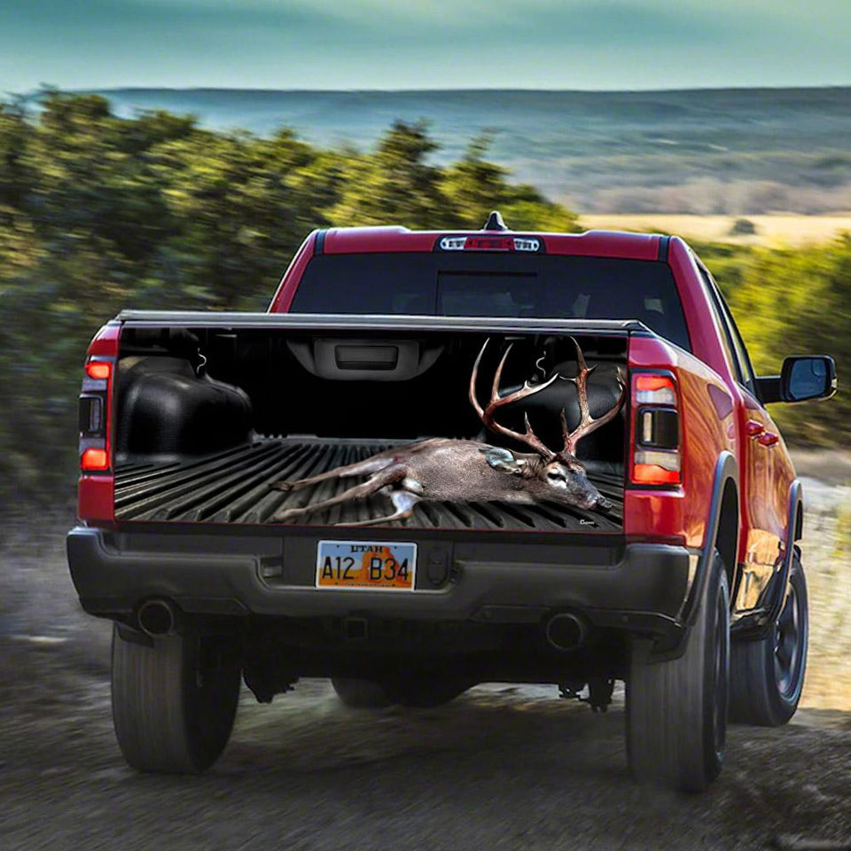 Deer Hunting truck Tailgate Decal Sticker Wrap Tailgate Wrap Decals For Trucks