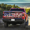 Deer Skull Hunting American truck Tailgate Decal Sticker Wrap Tailgate Wrap Decals For Trucks