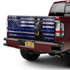 Police Dog. K9. The Thin Blue Line truck Tailgate Decal Sticker Wrap Tailgate Wrap Decals For Trucks