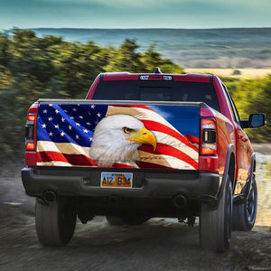 American Eagle truck Tailgate Decal Sticker Wrap Tailgate Wrap Decals For Trucks