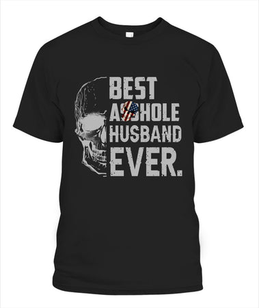 Best Freaking Husband Ever Flag Skull 2D Full K1582