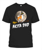 Akita Dad Funny Halloween Couple Matching T Shirt D1035